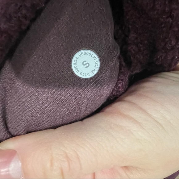 Lululemon Sincerely Sherpa Wrap Cardigan Sweater Jacket
Heathered Arctic Plum - Picture 7 of 10